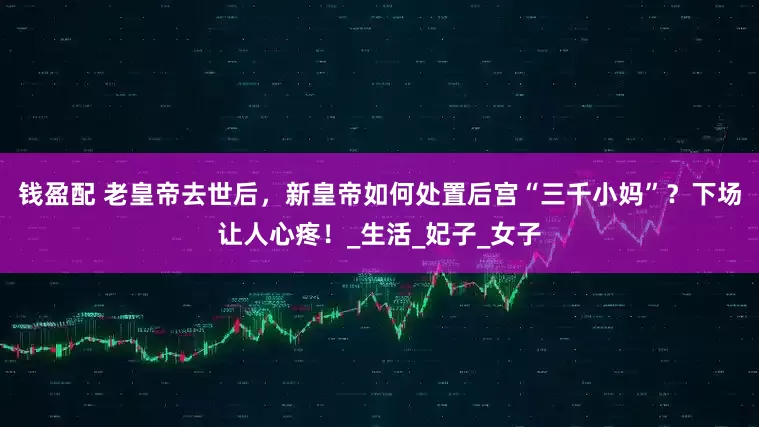 钱盈配 老皇帝去世后，新皇帝如何处置后宫“三千小妈”？下场让人心疼！_生活_妃子_女子